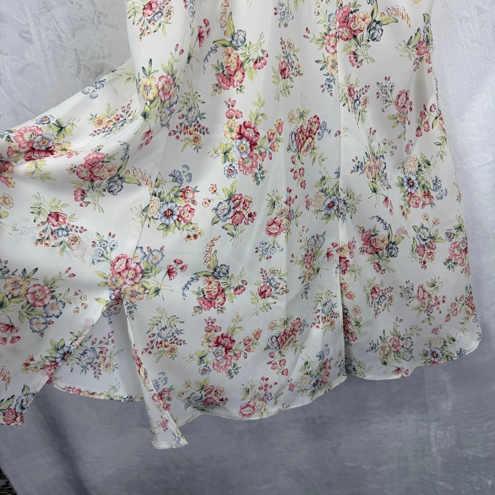 Vintage BHS 90's Lana Del Rey Coquette Slip Dress Romantic Dainty Size XL - Picture 4 of 9